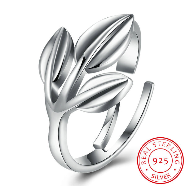 925 Sterling Silver Ring Open ring ring ring female - khamtronics